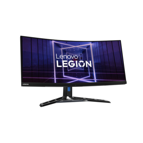 Lenovo Legion Y34wz-30 - LED monitor - curved - 34" - 3440 x 1440 UWQHD @ 165 Hz - VA - 1200 cd / m² - 3000:1 - DisplayHDR 1000 - 1 ms - 2xHDMI, DisplayPort, USB-C - speakers - raven black - 2