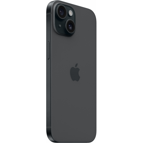 Apple iPhone 15 - 5G smartphone - dual-SIM  /  Internal Memory 128 GB - OLED display - 6.1" - 2556 x 1179 pixels - 2x rear cameras 48 MP, 12 MP - front camera 12 MP - black - 2