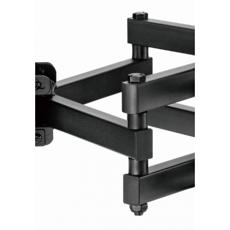 Gembird WM-80ST-03 - Mounting kit (wall mount) - for LCD TV - full motion - plastic, steel - screen size: 37"-80" - 6
