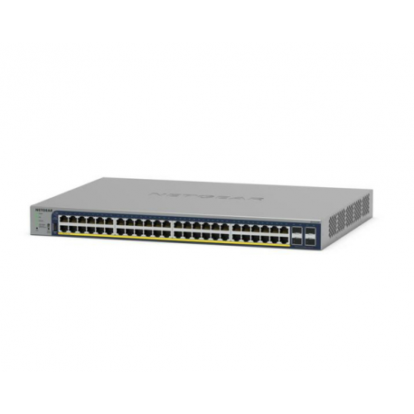 NETGEAR Smart GS728TP - Switch - L3 Lite - smart - 16 x 10 / 100 / 1000 (PoE) + 8 x 10 / 100 / 1000 (PoE+) + 4 x SFP - rack-mountable - PoE+ (192 W) - 0