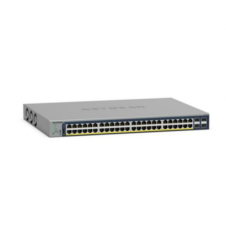 NETGEAR Smart GS728TP - Switch - L3 Lite - smart - 16 x 10 / 100 / 1000 (PoE) + 8 x 10 / 100 / 1000 (PoE+) + 4 x SFP - rack-mountable - PoE+ (192 W) - 5