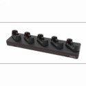 Honeywell - Handheld charging stand + power adapter - booted - output connectors: 5 - Europe - for Honeywell CT30 XP