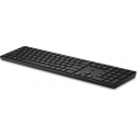 HP 455 - Keyboard - programmable - wireless - 2.4 GHz - black - for HP 34; Elite Mobile Thin Client mt645 G7; ZBook Firefly 14 G9; ZBook Fury 16 G9