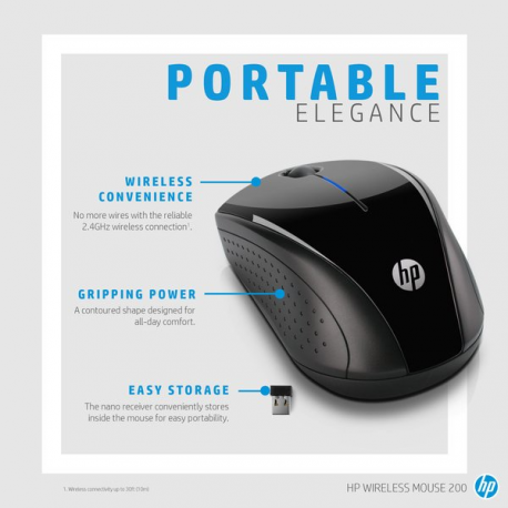 HP Wireless Mouse 220 - mouse - 2