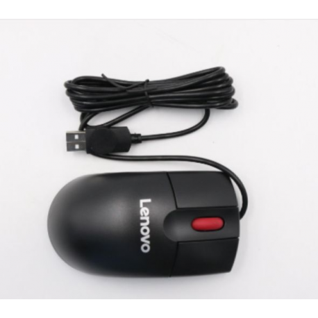 Lenovo - Mouse - laser - 3 buttons - wired - USB - FRU - 0