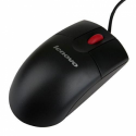 Lenovo - Mouse - right and left-handed - laser - 3 buttons - wired - USB - metallic black - ASM - for ThinkCentre M75q Gen 2; ThinkPad P14s Gen 2; T14 Gen 2; ThinkStation P330 Gen 2; P340