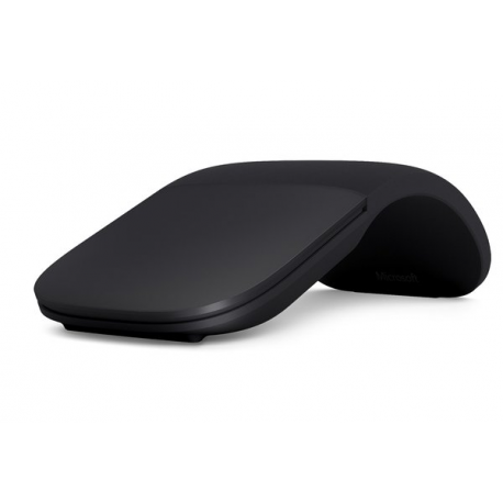 Microsoft Arc Mouse - Mouse - optical - 2 buttons - wireless - Bluetooth 4.1 LE - black - 0