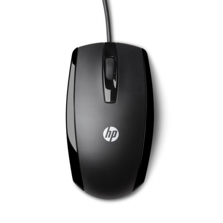 HP X500 - Mouse - right and left-handed - optical - 3 buttons - wired - USB - for OMEN by HP Laptop 16; Victus by HP Laptop 16; Laptop 15, 17; Pavilion Plus Laptop 14 - 0