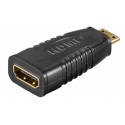 MicroConnect - HDMI adapter - HDMI female to mini HDMI male