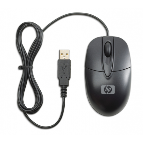 HP Optical USB Travel Mouse - Mouse - optical - 3 buttons - wired - USB - for EliteBook 84XX, 85XX, 87XX; ENVY Laptop; ProBook 450 G2, 64X G1, 65X G1; Spectre Laptop - 4