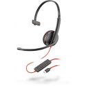 Poly Blackwire C3210 USB-A - 3200 Series - headset - on-ear - wired - USB