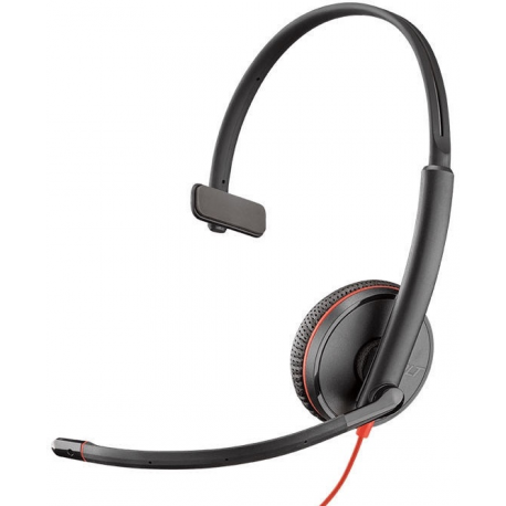 Poly Blackwire C3215 USB-C - 3200 Series - headset - on-ear - wired - 3.5 mm jack, USB-C - 1
