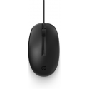 HP 125 - Mouse - wired - USB - black (pack of 120) - for Presence Small Space Solution with Microsoft Teams Rooms; ZBook Fury 16 G9
