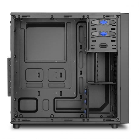 Sharkoon VS4-V - Tower - ATX - no power supply - black - USB / Audio - 3