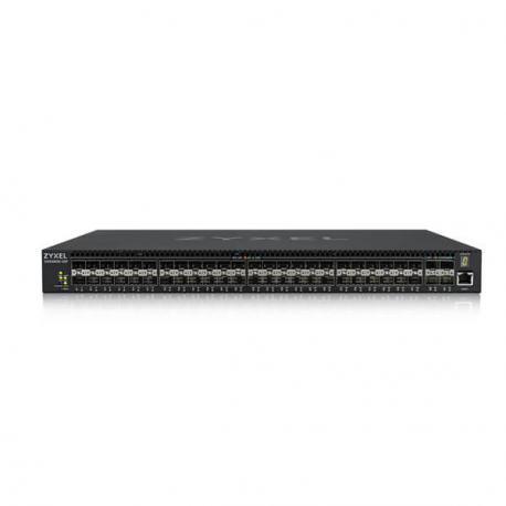 Zyxel XGS4600-52F - Switch - L3 - Managed - 48 x Gigabit SFP + 4 x 10 Gigabit SFP+ - rack-mountable - 0