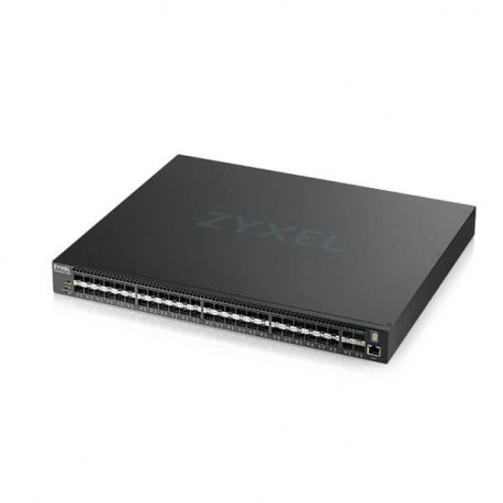 Zyxel XGS4600-52F - Switch - L3 - Managed - 48 x Gigabit SFP + 4 x 10 Gigabit SFP+ - rack-mountable - 2