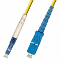 MicroConnect - Network cable - SC/UPC single-mode (M) to LC/UPC single-mode (M) - 1 m - fibre optic - 9 / 125 micron - OS1/OS2 - halogen-free - yellow