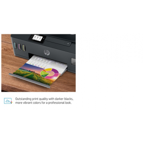 HP Smart Tank Plus 655 Wireless All-in-One - Multifunction printer - colour - ink-jet - refillable - Legal (216 x 356 mm) (original) - A4 / Legal (media) - up to 10 ppm (copying) - up to 11 ppm (printing) - 100 sheets - 33.6 Kbps - USB 2.0, Wi-Fi(n), Bluetooth - 8
