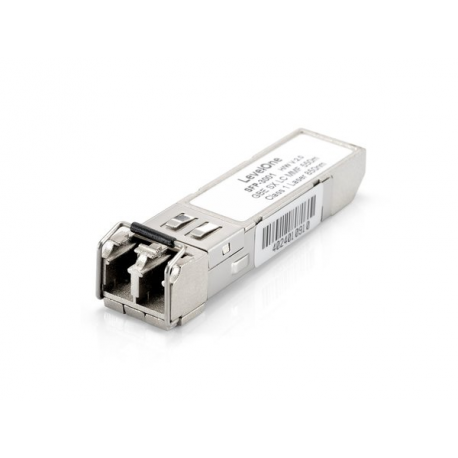LevelOne SFP-3001 - SFP (mini-GBIC) transceiver module - GigE - 1000Base-SX - LC - up to 550 m - 850 nm - 0