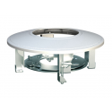 LevelOne CAS-7320 - Camera mounting bracket - in-ceiling mountable - white - for LevelOne FCS-3085
