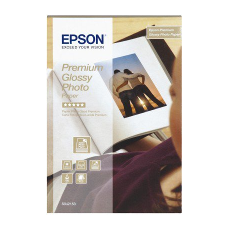 Epson Premium Glossy Photo Paper - Glossy - 100 x 150 mm 40 sheet(s) photo paper - for EcoTank ET-1810, 2810, 2811, 2814, 2815, 2820, 2825, 2826, 2850, 2851, 2856, 4800, 4850 - 1
