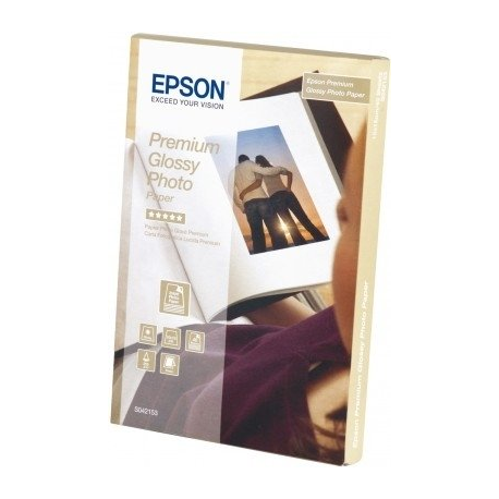 Epson Premium Glossy Photo Paper - Glossy - 100 x 150 mm 40 sheet(s) photo paper - for EcoTank ET-1810, 2810, 2811, 2814, 2815, 2820, 2825, 2826, 2850, 2851, 2856, 4800, 4850 - 3