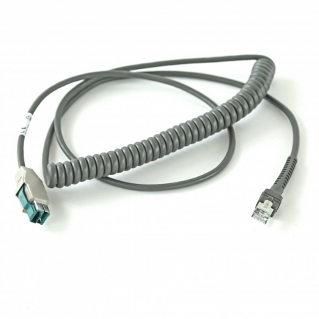 Motorola - USB cable - 2.8 m - for Zebra DS4208, DS4208-HC, DS9208 Omnidirectional Hands-Free Presentation Imager - 2