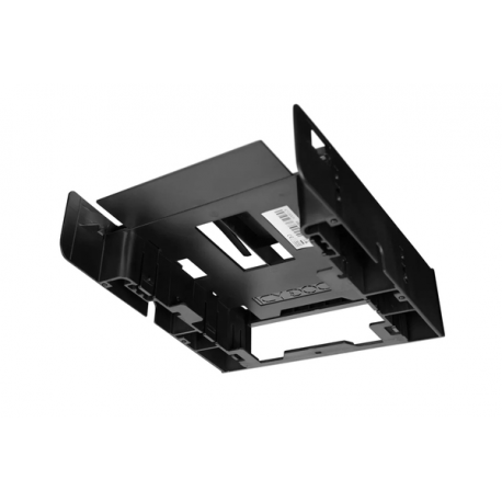 Cremax ICY Dock MB343SP - Storage bay adapter - 5.25" to 1 x 3.5" and 2 x 2.5" - black - 6