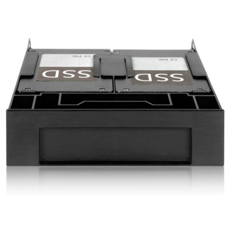 Cremax ICY Dock MB343SP - Storage bay adapter - 5.25" to 1 x 3.5" and 2 x 2.5" - black - 14