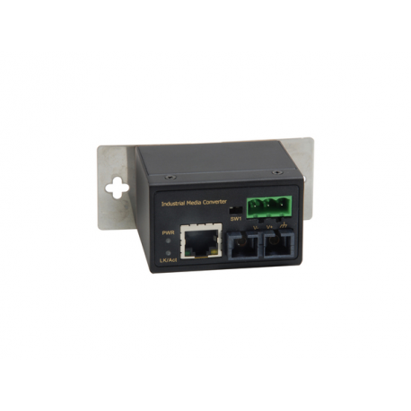 LevelOne IEC-4001 - Media converter - 100Mb LAN - 10Base-T, 100Base-FX, 100Base-TX - RJ-45 / SC multi-mode - up to 2 km - 2