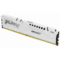 Kingston FURY Beast - DDR5 - module - 16 GB - DIMM 288-pin - 3000 MHz  /  PC5-48000 - CL36 - 1.35 V - unbuffered - on-die ECC - white