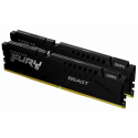 Kingston FURY Beast - DDR5 - kit - 32 GB: 2 x 16 GB - DIMM 288-pin - 1500 MHz  /  PC5-48000 - CL36 - 1.35 V - unbuffered - on-die ECC - black