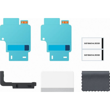 Samsung EF-UF741 - Screen protector for mobile phone - anti-reflecting - film - frame colour transparent - for Galaxy Z Flip6 - 1