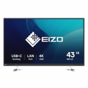 EIZO FlexScan EV4340X-BK - LED monitor - 42.5" - 3840 x 2160 4K @ 61 Hz - IPS - 350 cd / m² - 1000:1 - 5 ms - 2xHDMI, DisplayPort, USB-C - speakers - black