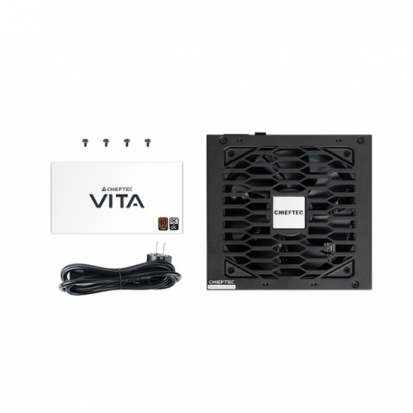 Chieftec VITA Series BPX-750-S - Power supply (plug-in module) - ATX12V 2.53 - 80 PLUS Bronze - AC 100-240 V - 750 Watt - active PFC - 6