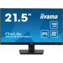 iiyama ProLite XU2293HS-B6 - LED monitor - 22" (21.5" viewable) - 1920 x 1080 Full HD (1080p) @ 100 Hz - IPS - 300 cd / m² - 1000:1 - 1 ms - HDMI, DisplayPort - speakers - matte, black