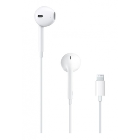 Apple EarPods - Earphones with mic - ear-bud - wired - Lightning - 8
