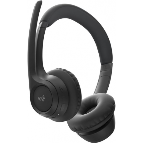Logitech Zone 300 - Headset - on-ear - Bluetooth - wireless - midnight black - 1