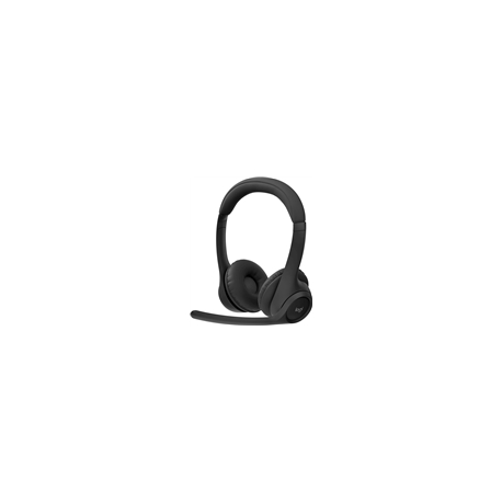 Logitech Zone 305 - Headset - on-ear - Bluetooth - wireless - USB-C via Bluetooth adapter - noise isolating - Certified for Microsoft Teams, Works With Chromebook Certified - 0