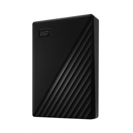 WD My Passport WDBR9S0060BBK - Hard drive - encrypted - 6 TB - external (portable) - USB 3.2 Gen 1 - 256-bit AES - black - 5