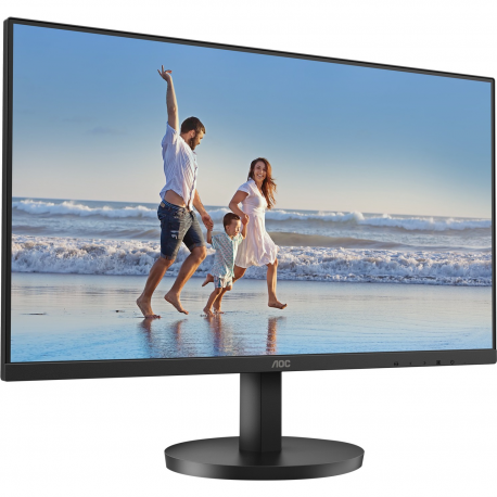 AOC Basic-line 24B3HMA2 - LED monitor - 24" (23.8" viewable) - 1920 x 1080 Full HD (1080p) @ 100 Hz - VA - 250 cd / m² - 4000:1 - 1 ms - HDMI, VGA - speakers - black - 2