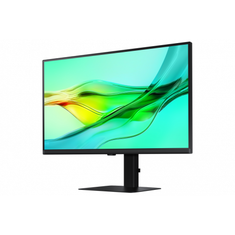 Samsung ViewFinity S6 S27D600UAU - S60UD Series - LED monitor - USB - 27" - 2560 x 1440 QHD @ 100 Hz - IPS - 350 cd / m² - 1000:1 - HDR10 - 5 ms - HDMI, DisplayPort, USB-C - black - 3