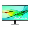 Samsung ViewFinity S6 S32D600UAU - S60UD Series - LED monitor - USB - 32" - 2560 x 1440 QHD @ 100 Hz - IPS - 350 cd / m² - 1000:1 - HDR10 - 5 ms - HDMI, DisplayPort, USB-C - black
