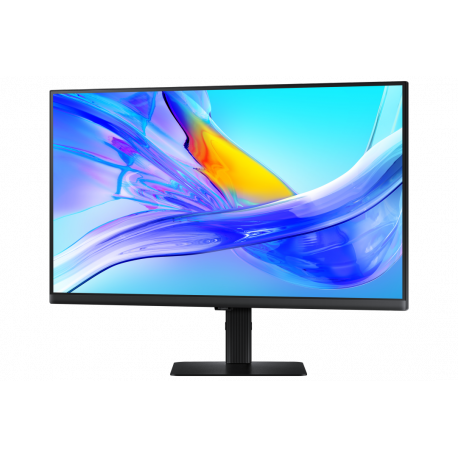 Samsung ViewFinity S8 S27D800UAU - S80UD Series - LED monitor - USB - 27" - 3840 x 2160 UHD @ 60 Hz - IPS - 350 cd / m² - 1000:1 - HDR10 - 5 ms - HDMI, DisplayPort, USB-C - black - 1
