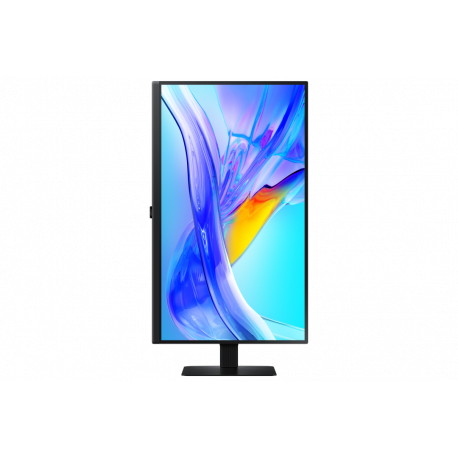 Samsung ViewFinity S8 S27D800UAU - S80UD Series - LED monitor - USB - 27" - 3840 x 2160 UHD @ 60 Hz - IPS - 350 cd / m² - 1000:1 - HDR10 - 5 ms - HDMI, DisplayPort, USB-C - black - 2