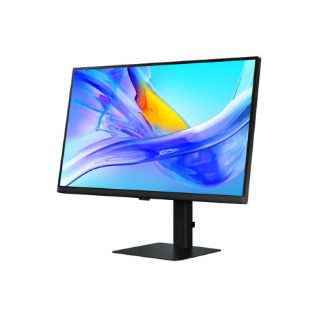 Samsung ViewFinity S8 S27D800UAU - S80UD Series - LED monitor - USB - 27" - 3840 x 2160 UHD @ 60 Hz - IPS - 350 cd / m² - 1000:1 - HDR10 - 5 ms - HDMI, DisplayPort, USB-C - black - 12