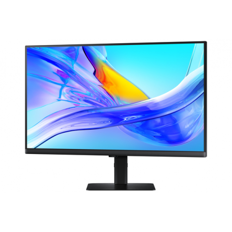 Samsung ViewFinity S8 S27D800UAU - S80UD Series - LED monitor - USB - 27" - 3840 x 2160 UHD @ 60 Hz - IPS - 350 cd / m² - 1000:1 - HDR10 - 5 ms - HDMI, DisplayPort, USB-C - black - 13