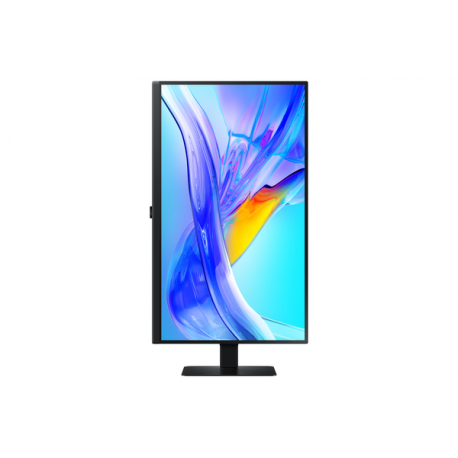 Samsung ViewFinity S8 S27D800UAU - S80UD Series - LED monitor - USB - 27" - 3840 x 2160 UHD @ 60 Hz - IPS - 350 cd / m² - 1000:1 - HDR10 - 5 ms - HDMI, DisplayPort, USB-C - black - 21