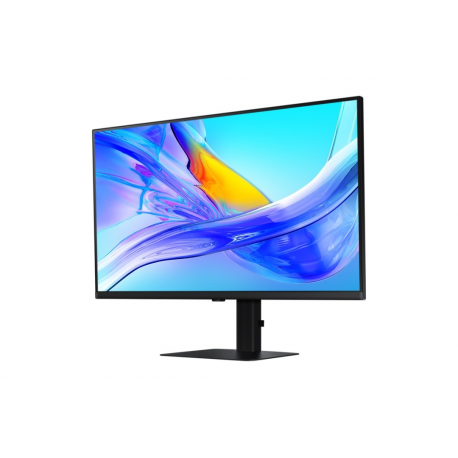 Samsung ViewFinity S8 S32D800UAU - S80UD Series - LED monitor - USB - 32" - 3840 x 2160 UHD @ 60 Hz - VA - 350 cd / m² - 3000:1 - HDR10 - 5 ms - HDMI, DisplayPort, USB-C - black - 1