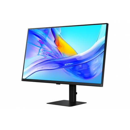Samsung ViewFinity S8 S32D800UAU - S80UD Series - LED monitor - USB - 32" - 3840 x 2160 UHD @ 60 Hz - VA - 350 cd / m² - 3000:1 - HDR10 - 5 ms - HDMI, DisplayPort, USB-C - black - 6